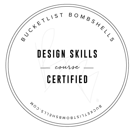 Bucketlist Bombshells Design Skills Badge