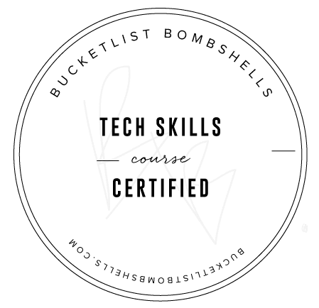 Bucketlist Bombshells Tech Skills Badge